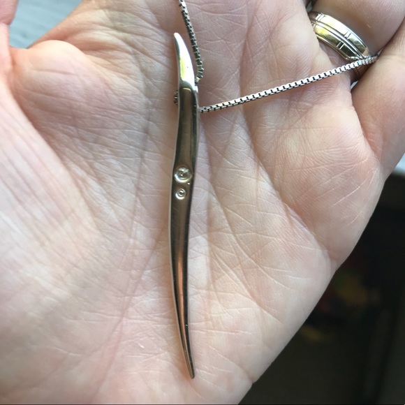 Swarovski Crystals Wave Necklace - Picture 3 of 4